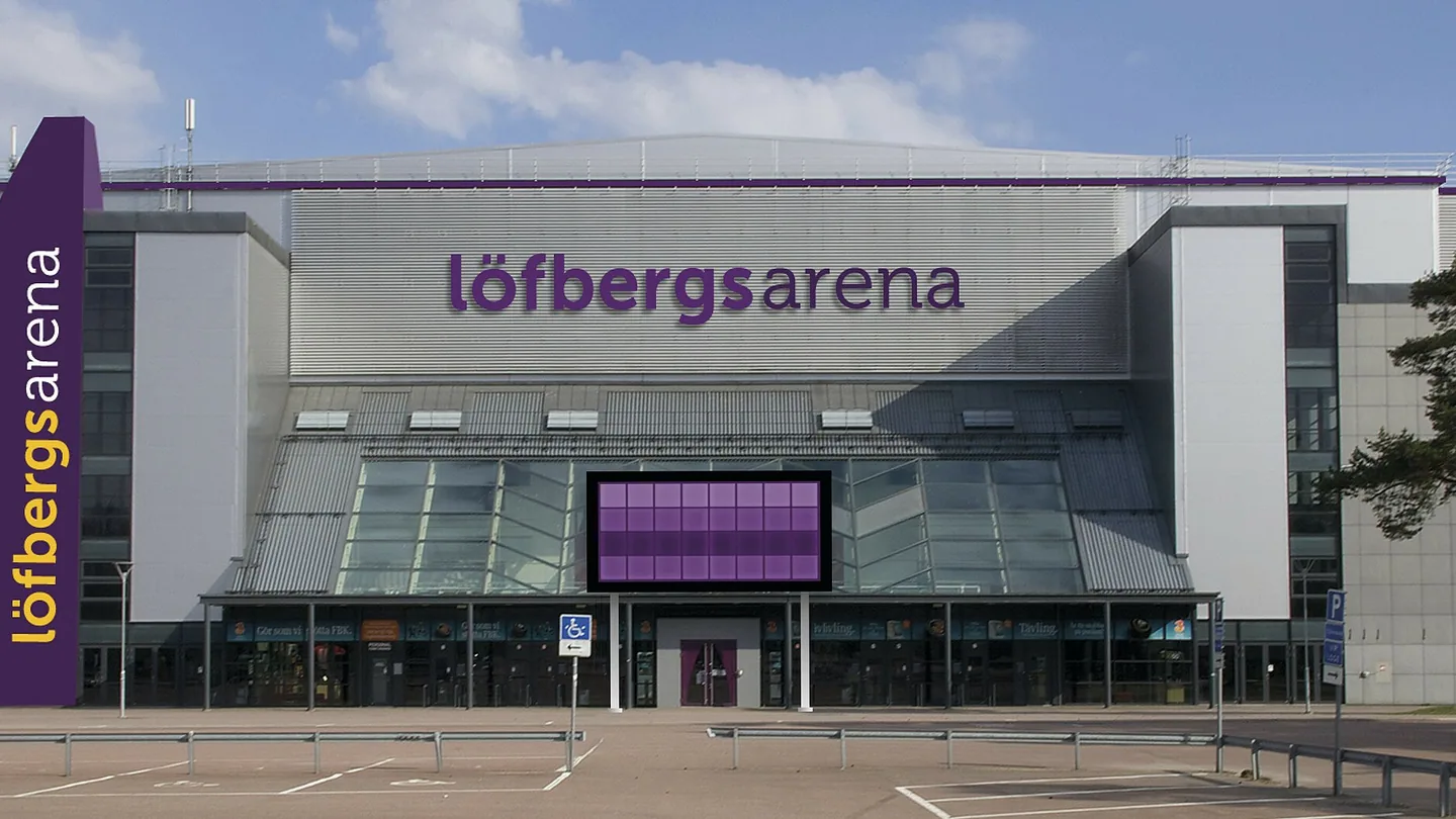 Löfbergs Arena i Karlstad, spelplats för EM i curling 2012.